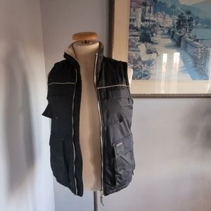 West Coast Men's Black Vest Size S